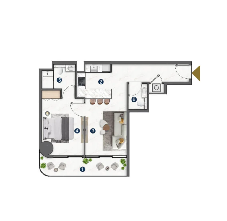 1 Bedroom
